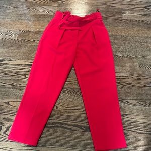 Red trousers